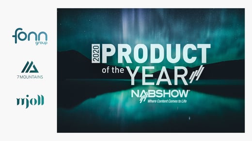 Mjoll and 7Mountains are winners of the 2020 NAB Show Product of the Year Awards